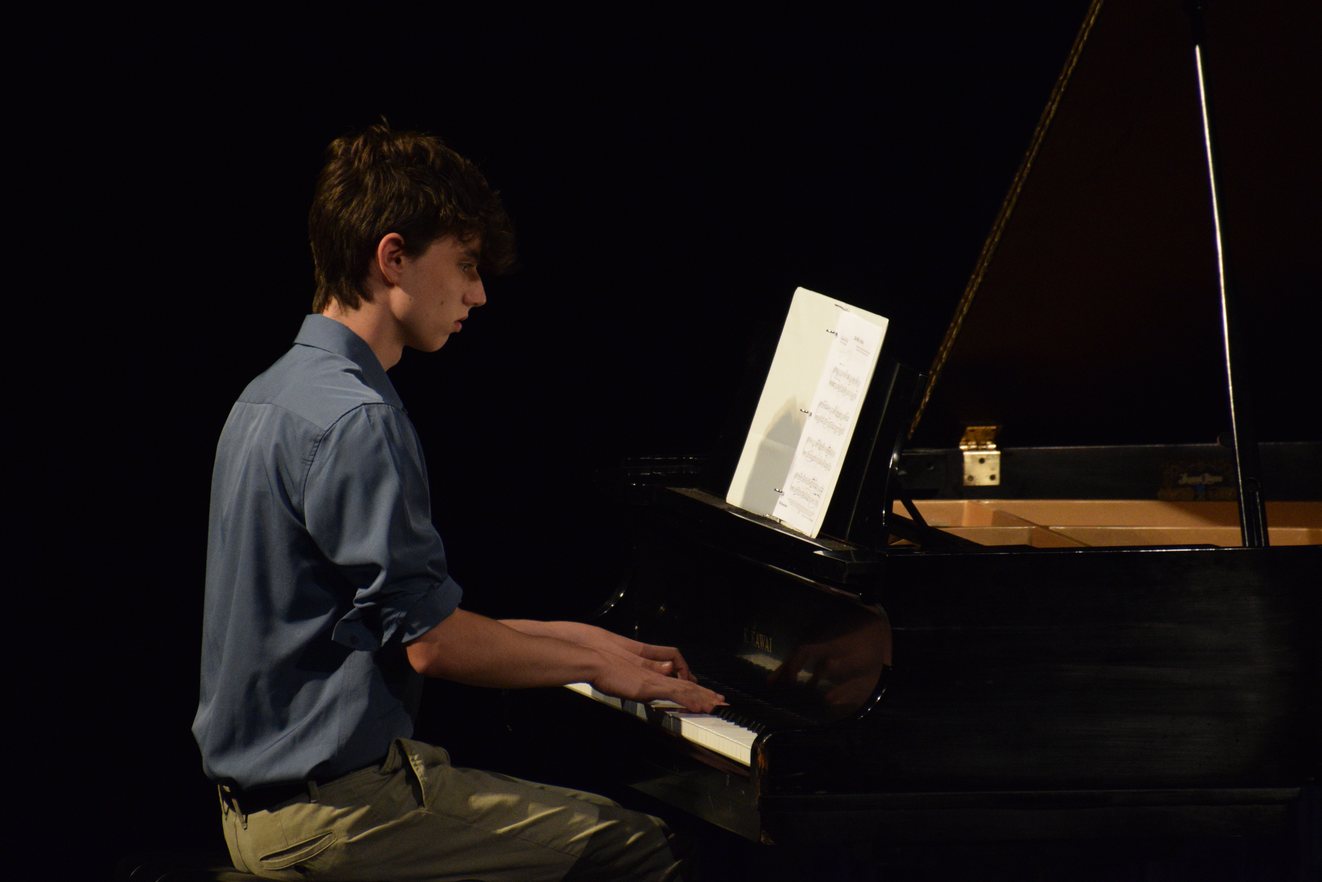 Cellist playing for patient